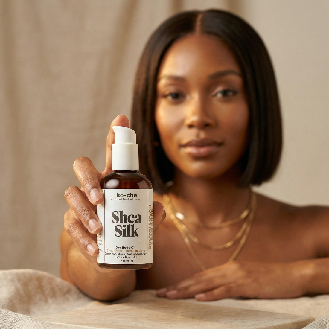 Shea Silk Dry Body Oil